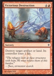 Victorious Destruction - New Phyrexia #99 Common Sorcery