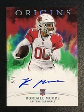 2021 Panini Origins Rondale Moore Rookie Autogaphs Green RC Serial #/5 🔥🔥🔥