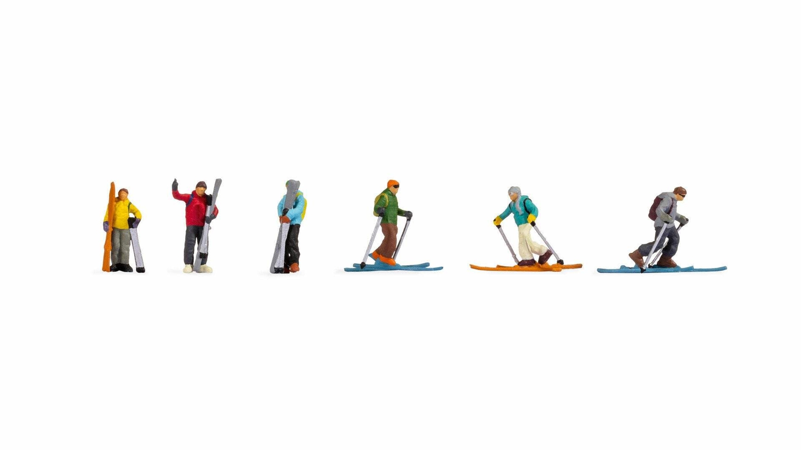 Noch 15823 HO/OO Gauge Skier Figures