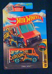 Hot Wheels HW Art Cars Combat Medic HARD TO FIND | eBay