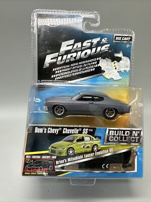 Jada Fast and Furious Build N Collect Doms Chevy Chevelle SS