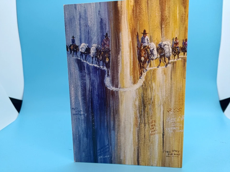 Leanin' Tree Western Tradition Collision Course By Zella Strickland B-Day Card - Image 4 of 4