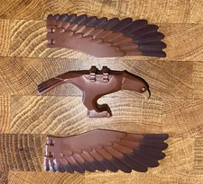 Lego Lord of Rings Eagle Gwaihir Minifigure 79007 10237 Dark Brown Tail Feathers