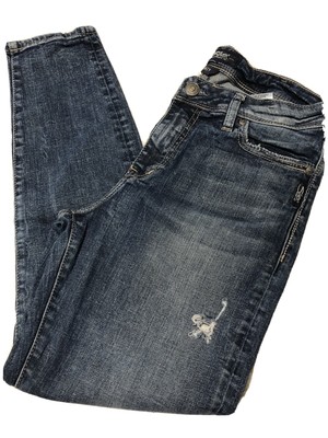 Silver Mazy Skinny 31X27 Jeans Women's 