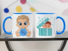 New Born Child Gift Coffee Mug, It's a Boy Gift, Gift for Mother, Boy Coffee Mug