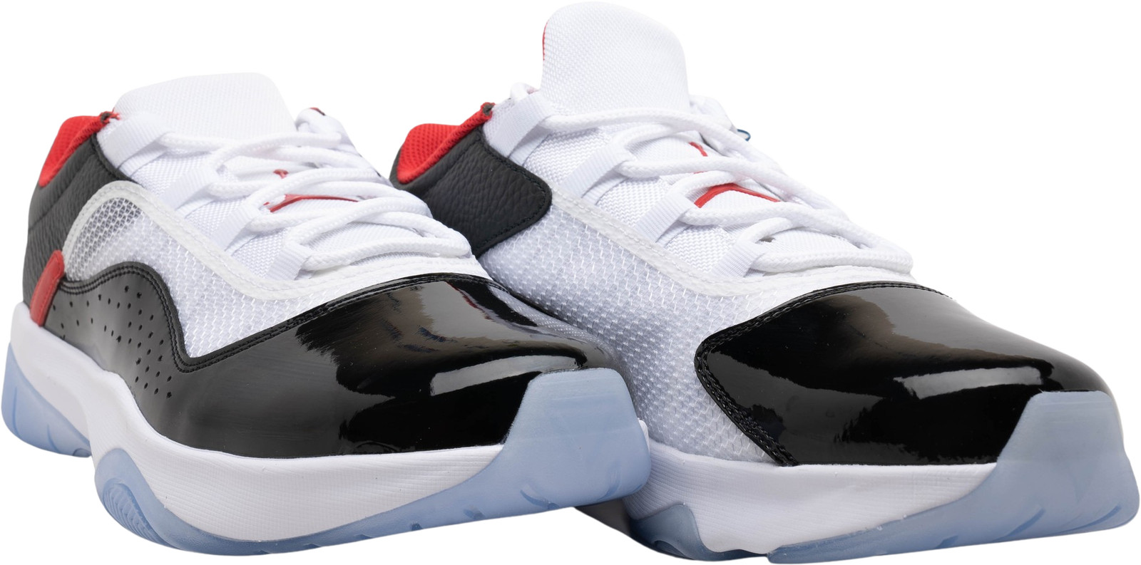 Jordan 11 CMFT Low White Black University Red for Sale 