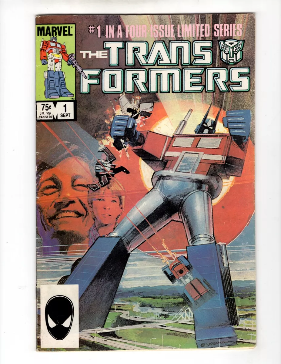 The transformers marvel online comics