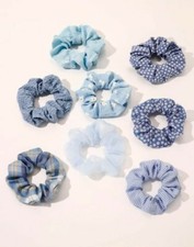 8pcs FLORAL PRINT WOMEN SCRUNCHIE