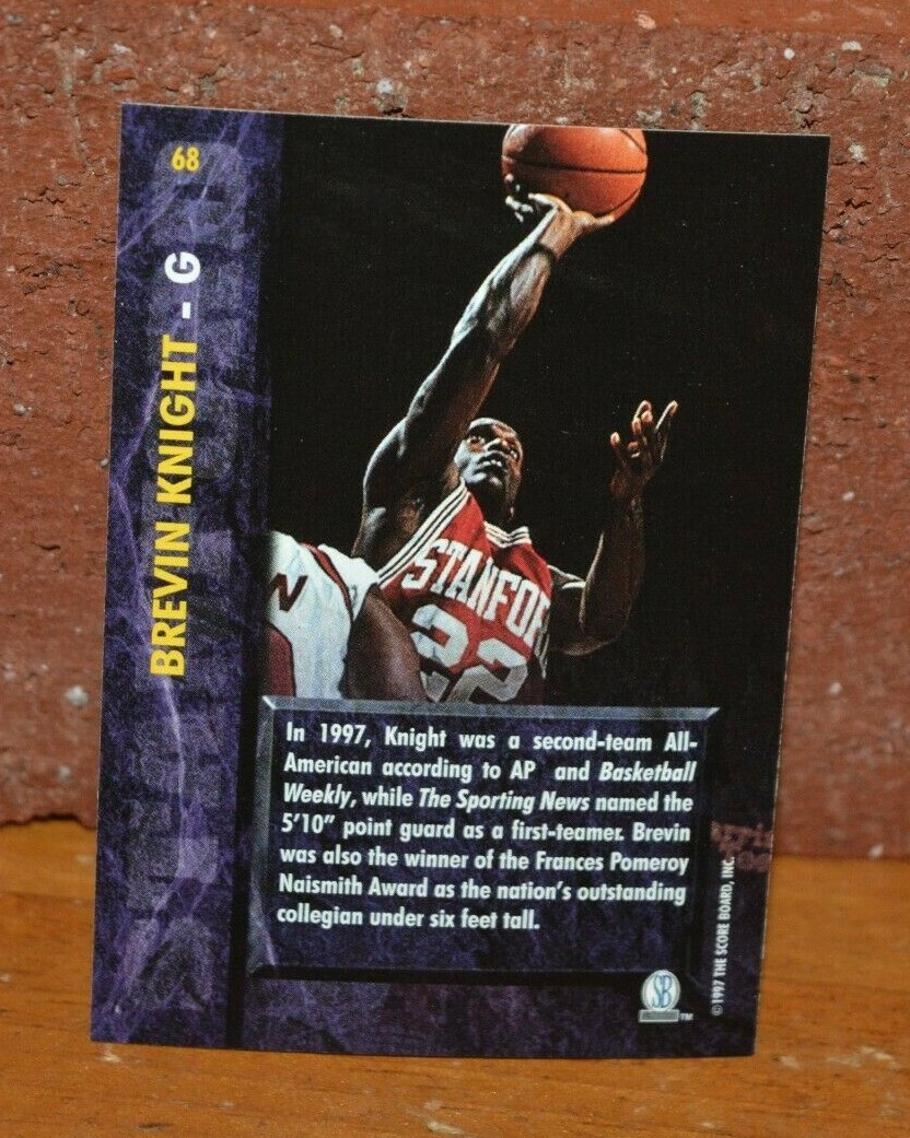 SCOREBOARD BASKETBALL ROOKIES CARD '96-97 ALL AMERICAN
