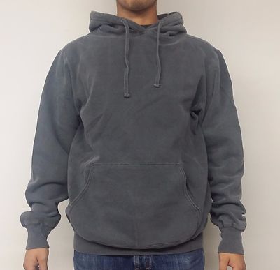 washed hooded top