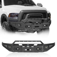 Off-road Front Bumper Assembly Wwinch Plate For 2015-2018 Dodge Ram 1500 Rebel Off-road Front Bumper Assembly Wwinch Plate For 2015-2018 Dodge Ram 1500 Rebel