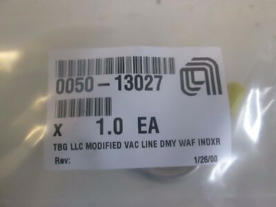 AMAT, 0050-13027, TBG LLC Modified Vac Line DMY WAF INDXR, New