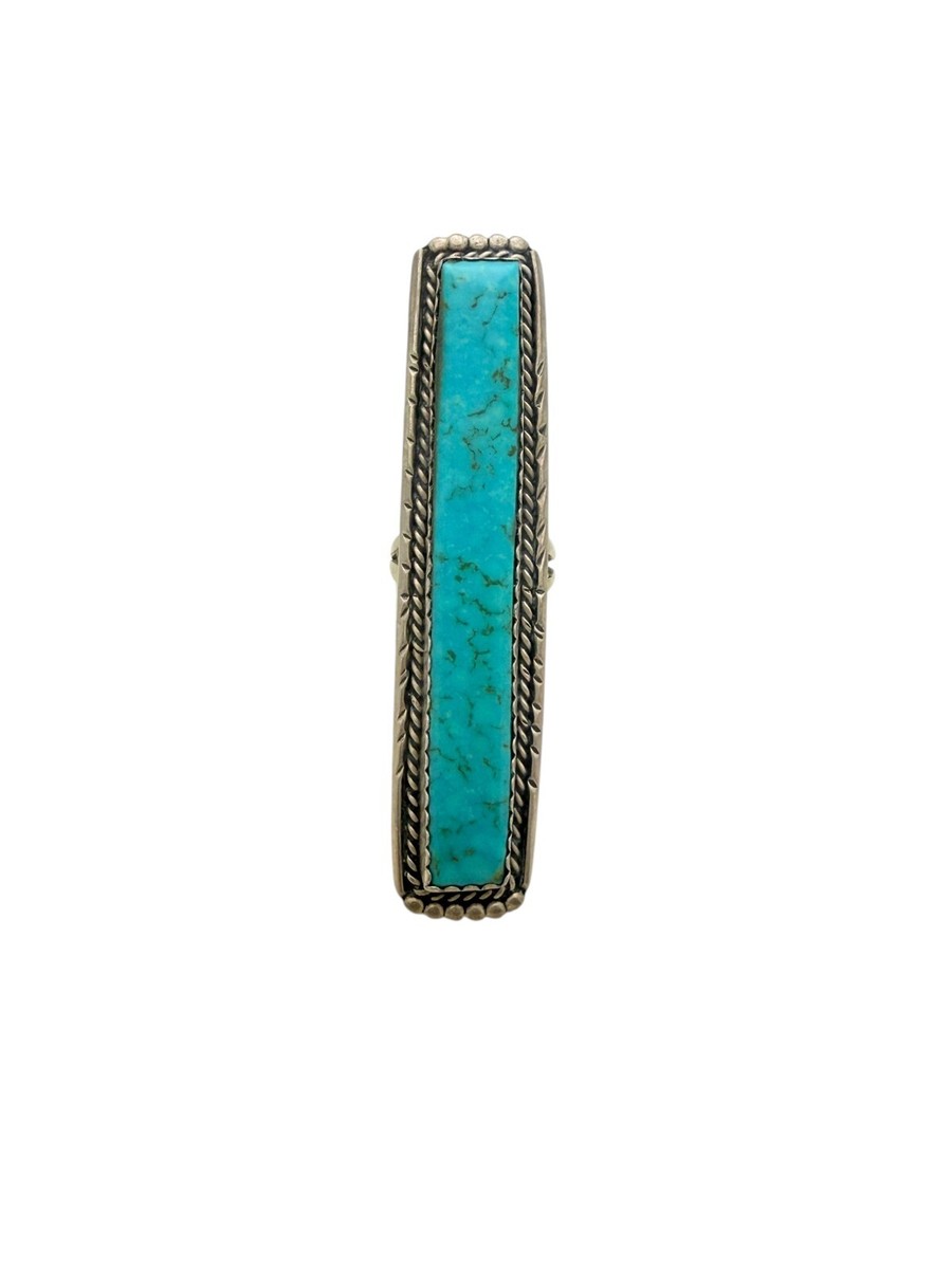 Gigantic 147 Gram Vintage Native American Jewelry Navajo Blue Diamond Turquoise Sterling Silver Bracelet Gigantic 147 Gram Vintage Native American Jewelry Navajo Blue Diamond Turquoise Sterling Silver Bracelet