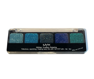 NYX Glitter Cream Palette, GCP11 Ocean Breeze