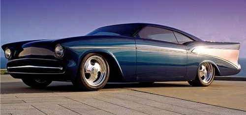 57Chevy1957 Chevrolet Hot Rod Race Car1 24Custom Built18Metal Body12Model55 1955 - Picture 14 of 19