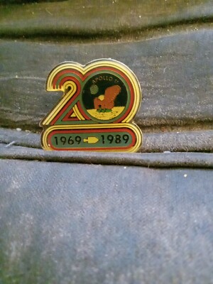 20TH ANNIVERSARY 1969-1989 APOLLO PIN