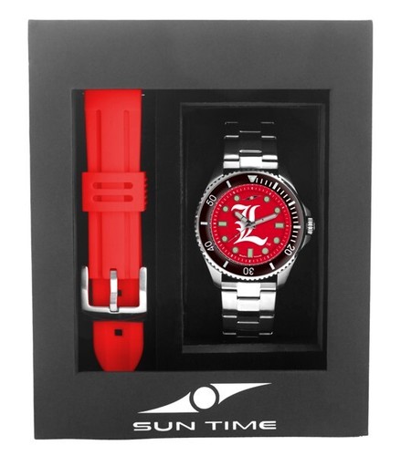 Sun Time Men's Licensed Collegiate Contender Watch Gift Set (Pick Your Team) - Picture 98 of 210