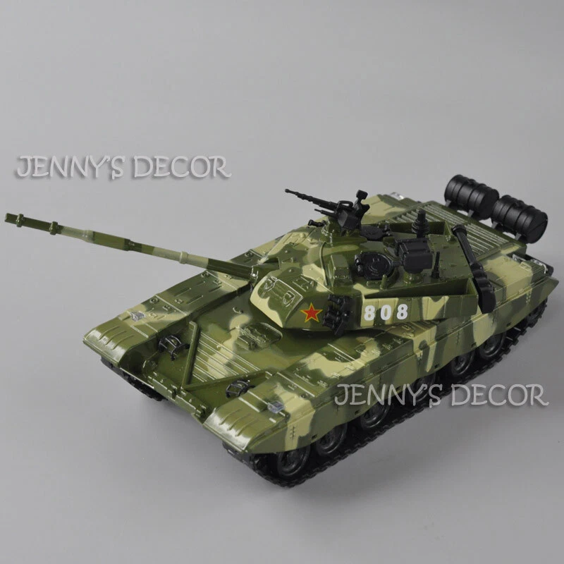 Diecast Military Model Toy 1:42 T-99 China Main Battle Tank Replica Sound Light - Image 4 of 4