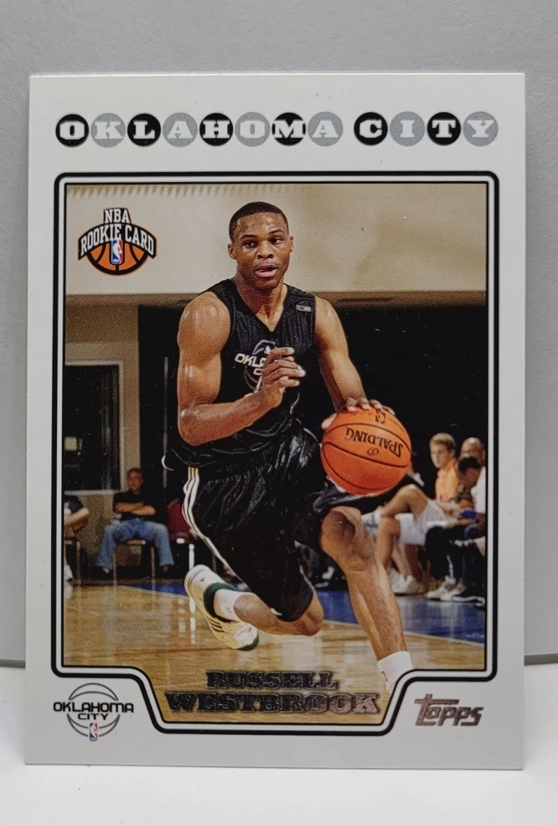 Topps Russell Westbrook Autographed Basketball Trading Cards for