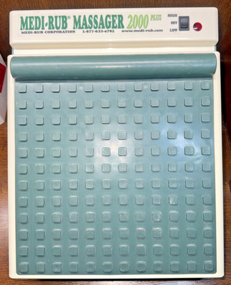 Medi-Rub Massager 2000 Plus - 2 Speed Foot & Leg Messager - Works / Tested / VGC