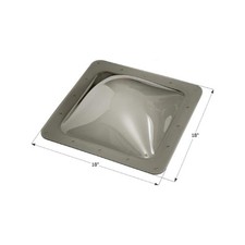 Standard RV Skylight,Outer Dimension: 18 in.x18 in.