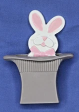 1975 Avon Pin Pals Magic Rabbit in Hat Easter Bunny Spring Pops Up