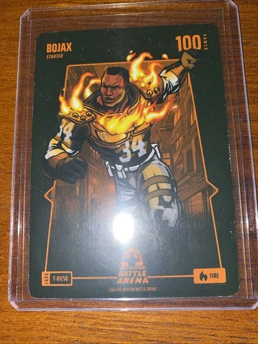 2024 Bo Jackson Battle Arena Bojax Fire S-01/100 Bo Jackson 2024 NSCC Exclusive