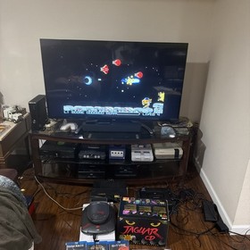 Atari Jaguar CD Console  CIB  Box Manual Games Star Wars TESTED AND WORKING READ