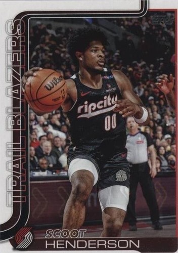 2025-26 Topps Basketball Scoot Henderson 8-Bit Ballers Holo Foil