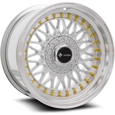4 Wheels 15 Vr3 15x8 4x1004x114.3 Silver Machined 20et 73.1cb Vr0315808h20s