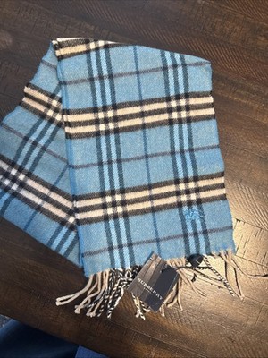 Burberry Scarf Authentic With Tag Blue Best Size For Child