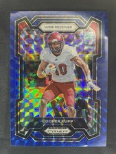 2024 Panini Prizm Draft Picks - Blue Finite Prizm #75 Cooper Kupp /89 Rams Hawks