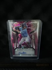 2023 Leaf Metal Baseball ADRIAN SANTANA PINK CRYSTAL XRC Rookie Auto SSP 1/5