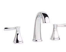 Miseno Elysa Two Handle Widespread Bathroom Sink Faucet Polished Chrome MNO641CP
