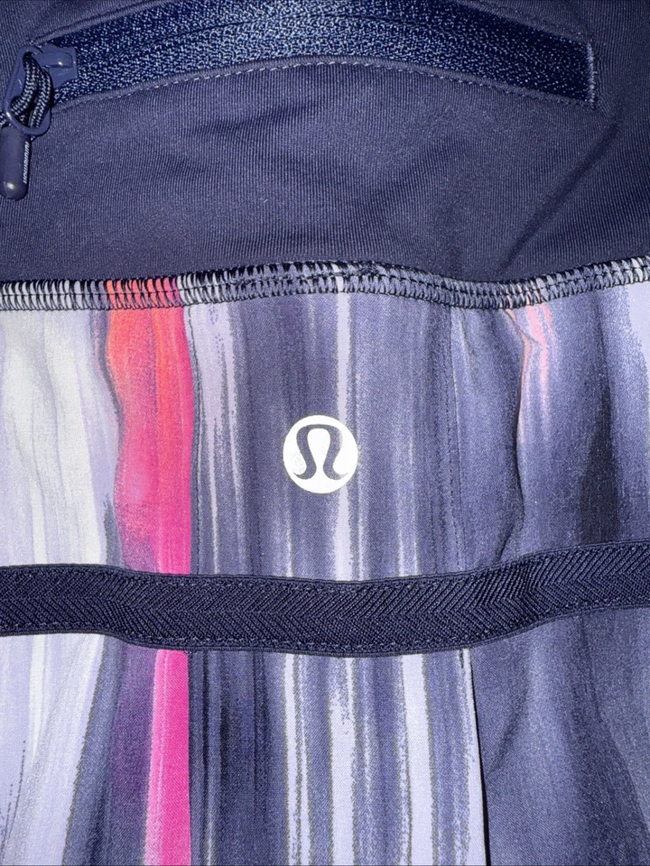 Lululemon Pace Setter Skirt Mirage Deep Indigo Size 6 - Image 4 of 4
