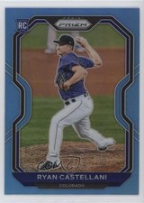 2021 Panini Prizm Carolina Blue Prizm Ryan Castellani #91 14tz
