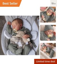 Reborn Baby Dolls Boy - 20 Inch Cute Soft Realistic Newborn Baby Doll with Po...