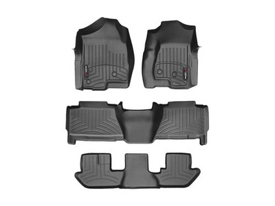 WeatherTech FloorLiner for 2000-2006 Chevrolet Suburban - Full Set, Black