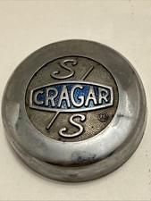 Vintage Cragar Wheels Ss Chrome Metal Custom Wheel Center Cap 09090
