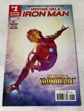 Invincible Iron Man #1 1st Solo Riri Williams As Ironheart Series 2017 Marvel
