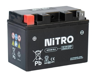Batterie YTZ12S SLA für AGM GEL wartungsfrei YTZ12S-BS für Honda SH 300 A i ABS 