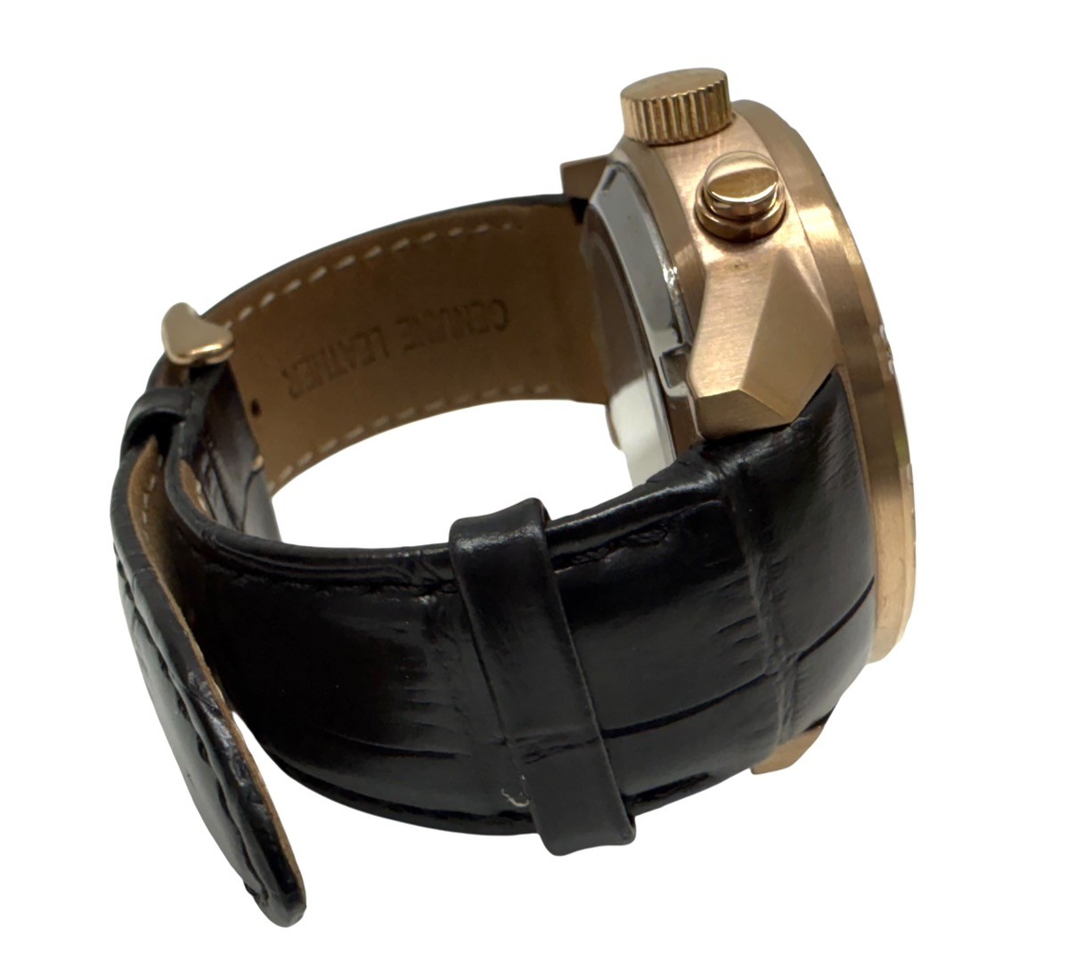 Heritor Automatic Hannibal Semi-Skeleton Gold Ton… - image 5