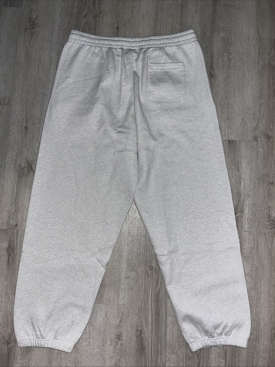 Supreme X Air Jordan Nike Sweatpants Ash Gray FW24 Men's Size 2XL