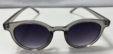A.J. Morgan Gray Round Plastic Sunglasses 51 22 142 