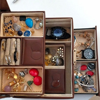 Schmuckkonvolut Vintage Nachlass Erbe Schmuck Ungeprüft