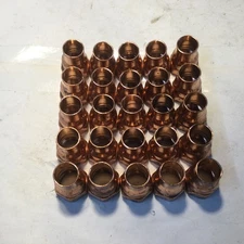 1/2" Sweat X FIP LF Copper Female Adapter NIBCO 25 Each Copper Fitting NIB USA