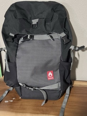 NIXON Landlock 4 Backpack Black One Size New Without Tags