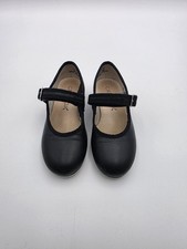 Capezio Mary Jane Tap Shoes Child size 10 Width Medium Black Dance Practice 3800