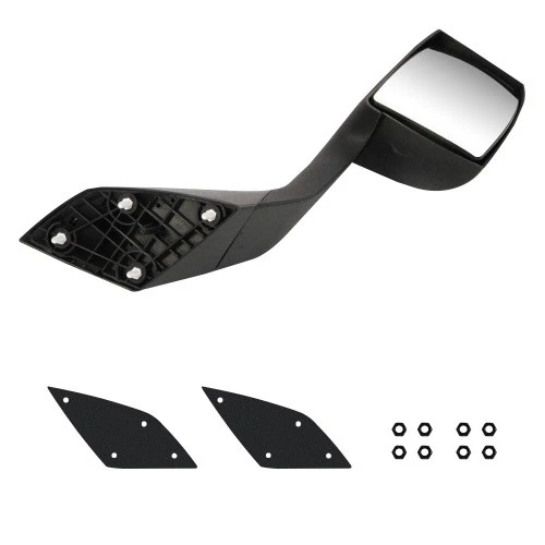 Hood Mirrors Assembly Compatible With Volvo VNL 2000-2015 Black Pair Foto 4 de 4