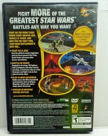 Star Wars Battlefront 2 II (PlayStation 2, 2005) Complete Tested Working
